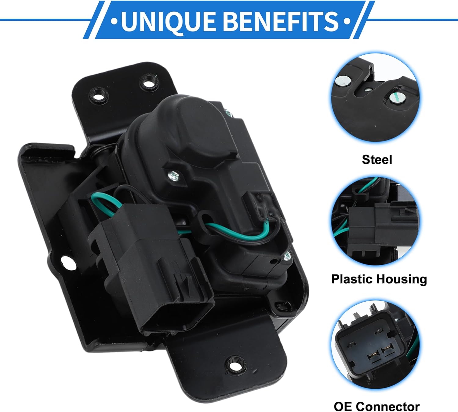 Rear Liftgate Door Lock Actuator for Chevrolet Tahoe 2007-2014 for GMC Terrain 2010-2017 Tailgate Latch Assembly