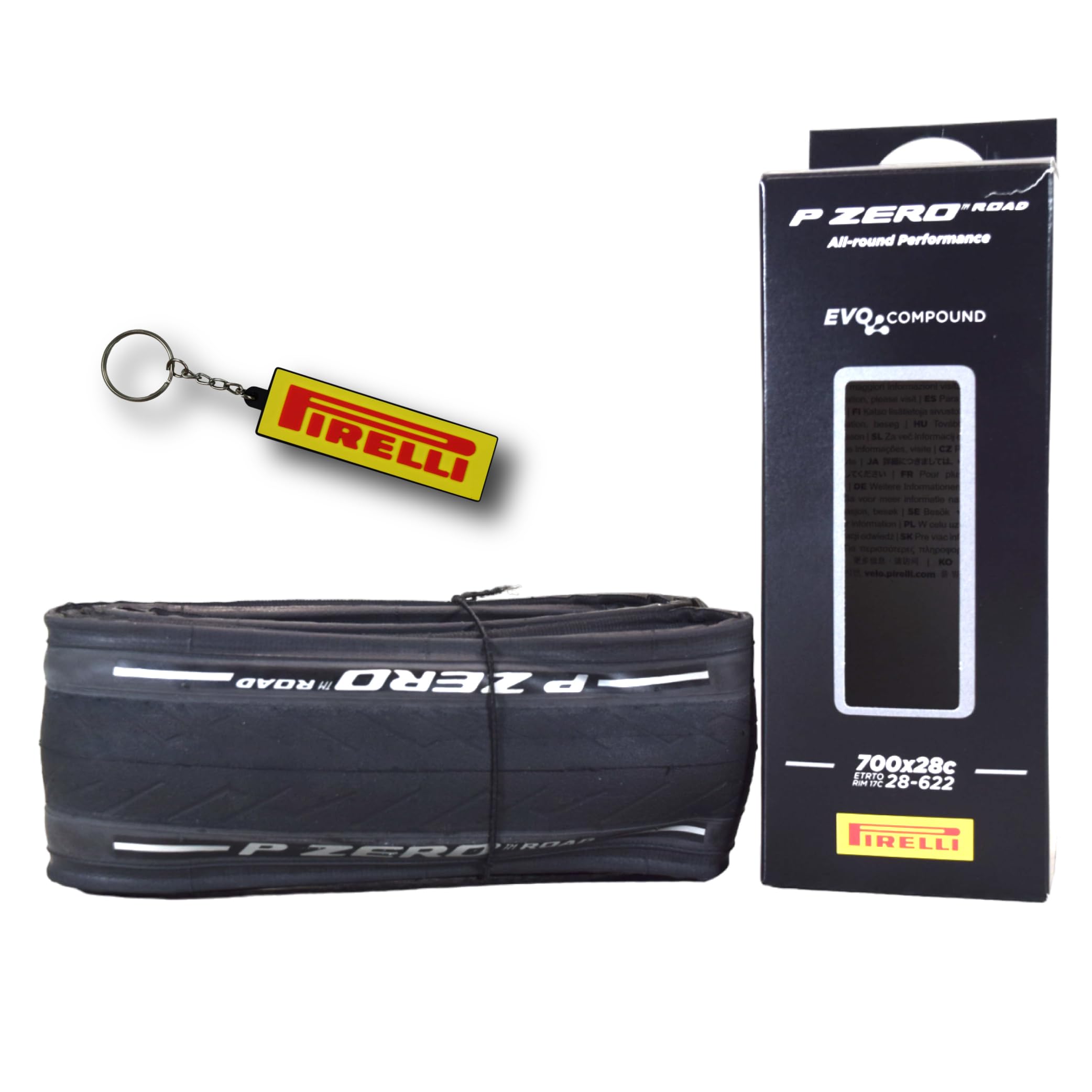 Amazon.com : Pirelli P Zero Road Bike Tire 28-622 (700x28c) - Tube