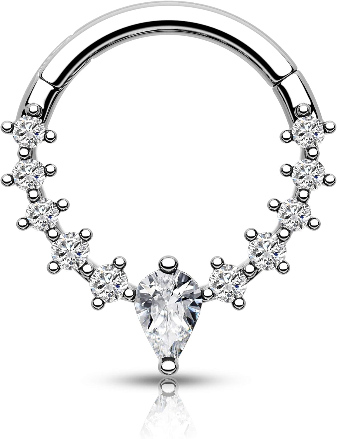 CM Crareesi Mania Clear Septum Rings 316L Surgical Kenya Ubuy