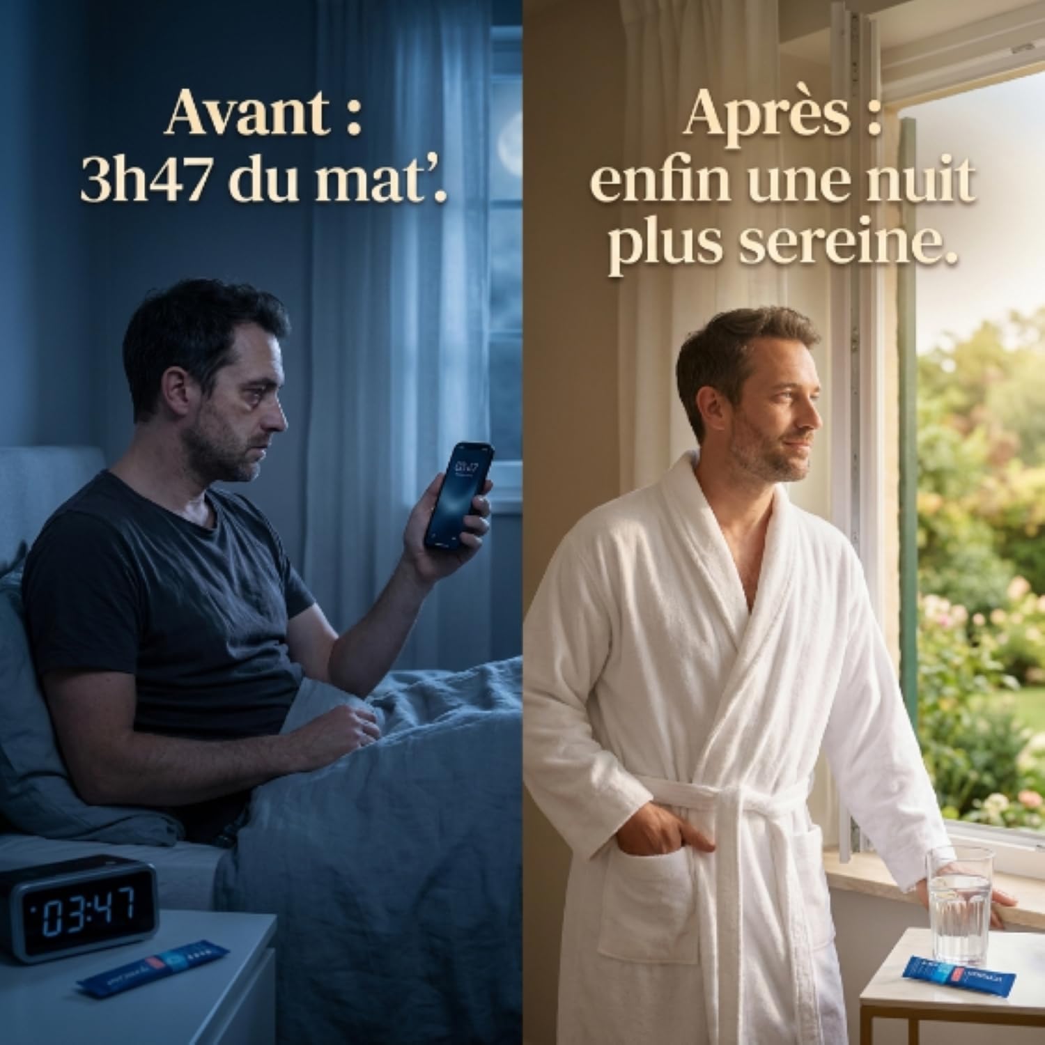 SuperCalm Cortisol Anti Stress | Formule Ashwagandha, L-Theanine + Magnésium Glycinate & Vitamine D3 | Apaise le stress quotidien | 0 Sucre Goût Framboise 100% naturel | Routine simple et agréable