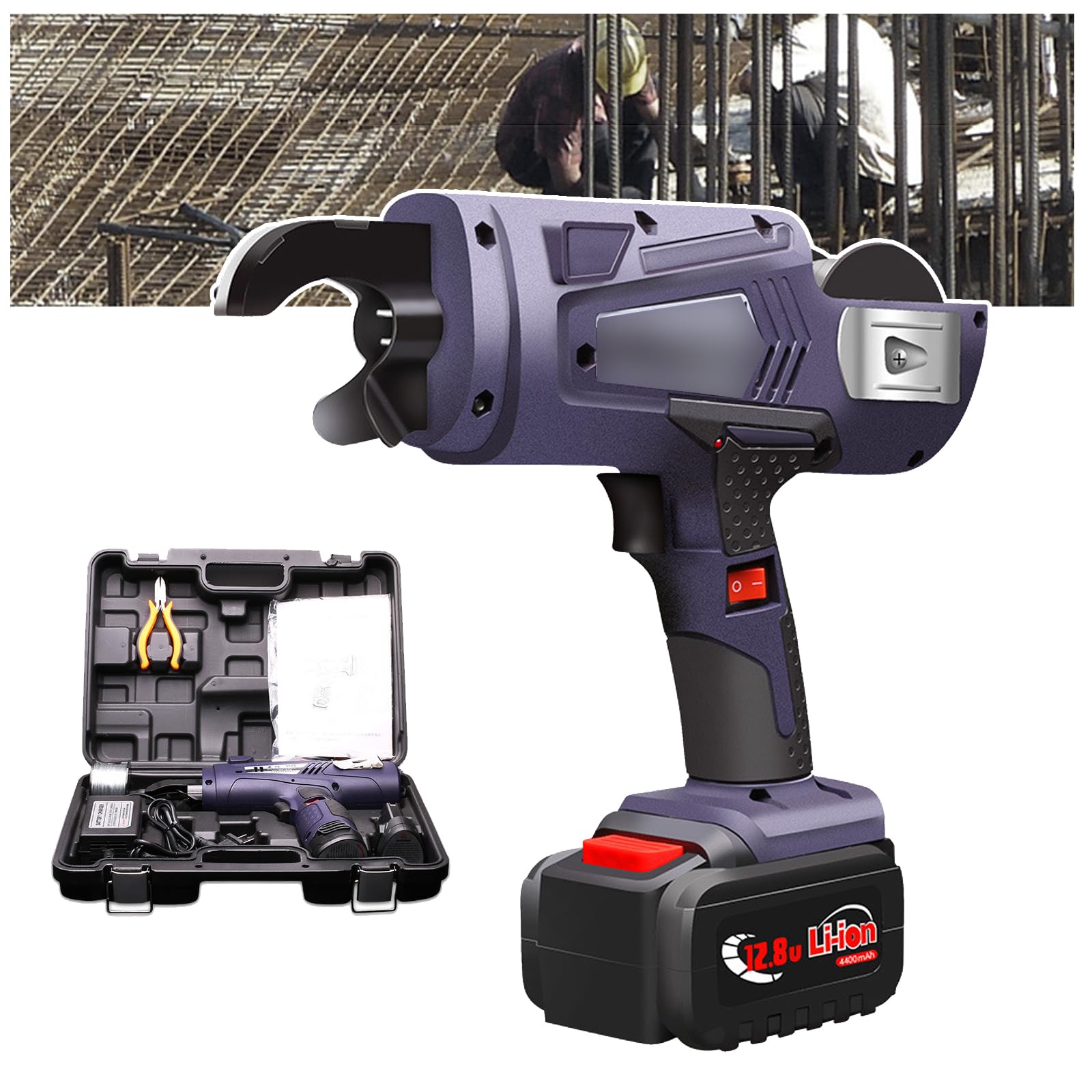 Ligature de barres d'armature simplifiée : pistolet sans fil béton 870