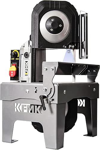 10A Variable Speed Metal Band Saw with Large Workbench, 5"