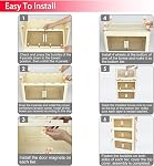 Large Capacity Plastic Storage Bins - 69 Quarts per Tier, 5 Tiers, 59cm Width, Stackable & Foldable Dustproof Storage Bins with Lids, White, Suitable for Closet Organizing and Storage