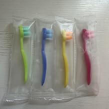 EasyHonor Mini Disposable Travel Toothbrush with Toothpaste, Mint, 24 Count