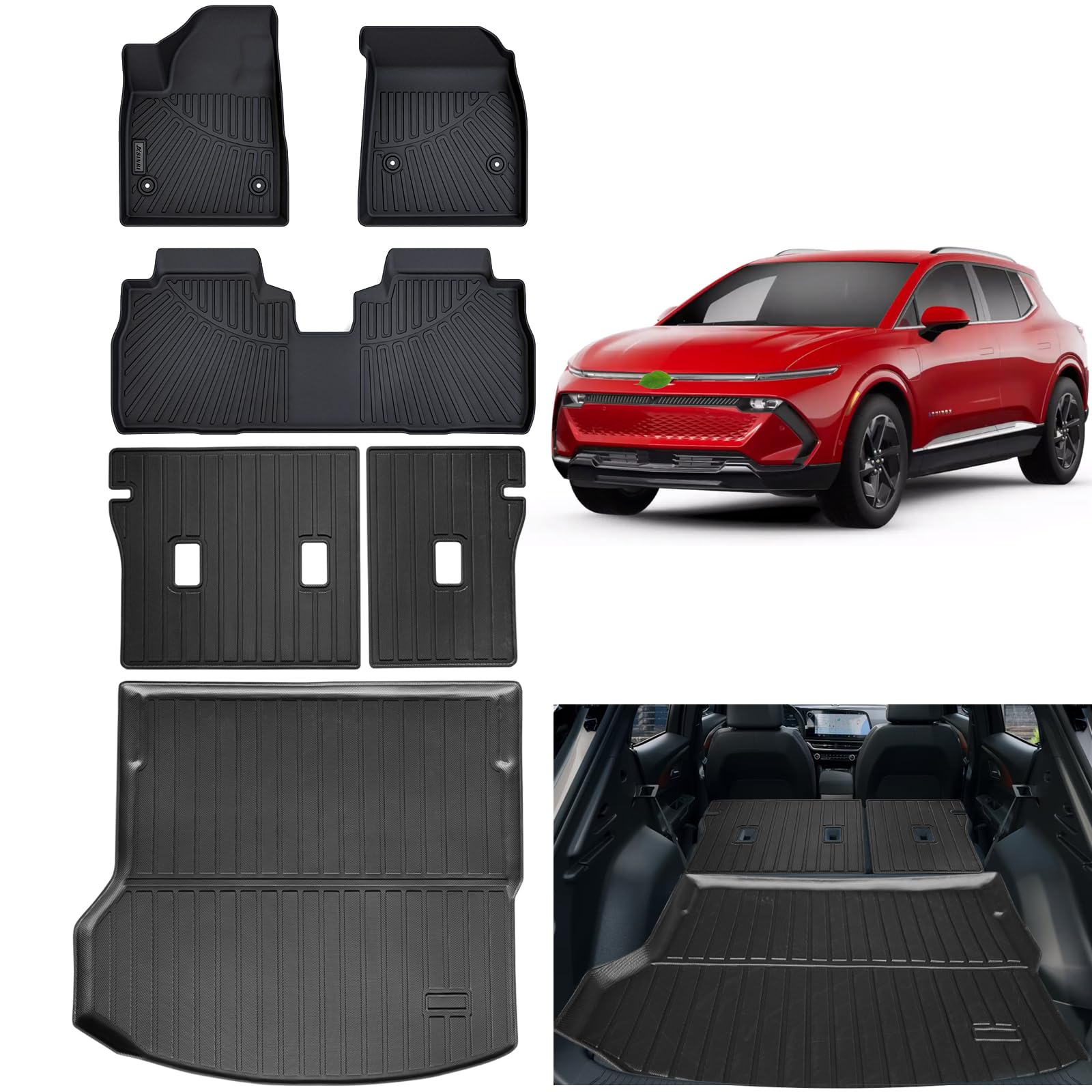 ASINRI Floor Liners for Chevy Equinox EV