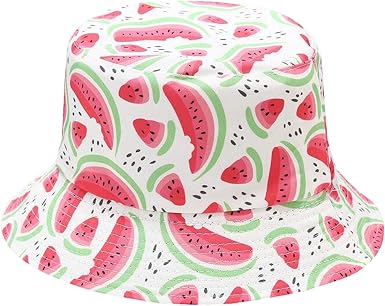 Watermelon Bucket Hat Unisex Cotton 