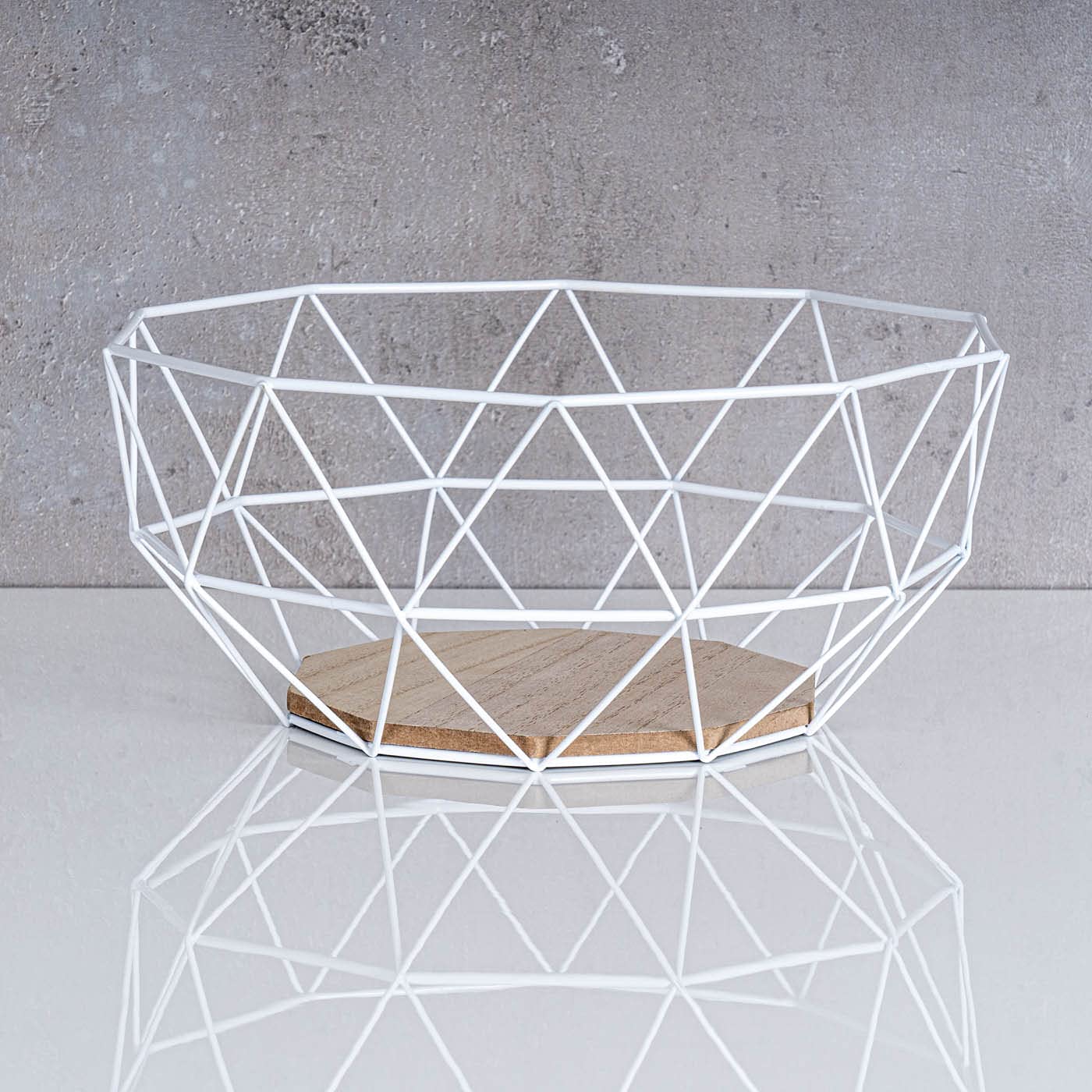 Decorazione in Metallo e Legno Bamboo, Metallo, MDF, Nero, Marrone, 58x2x80 cm