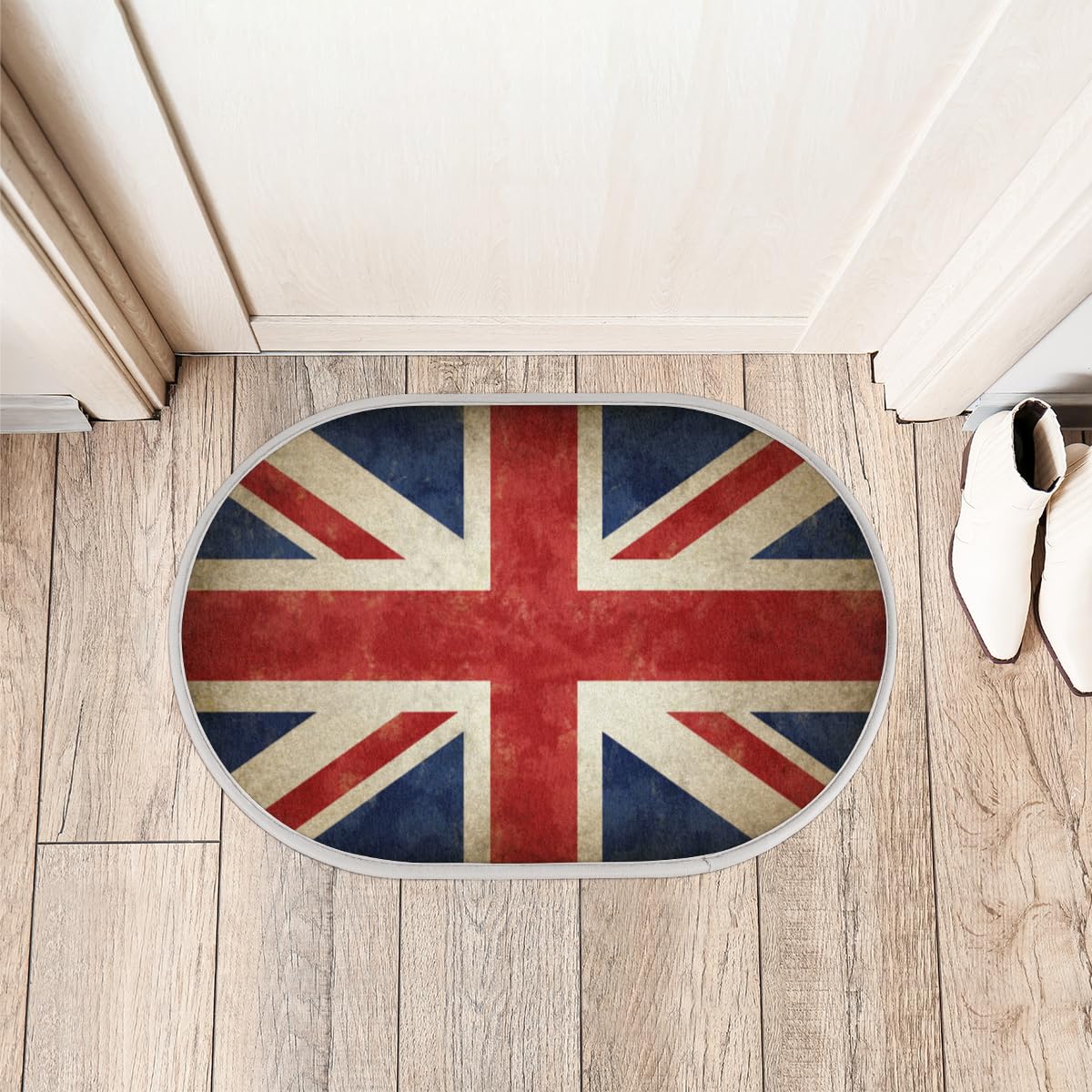 Personalizzato Camper Union Jack Bandiera Interna Tappetino 60 X 40 CM