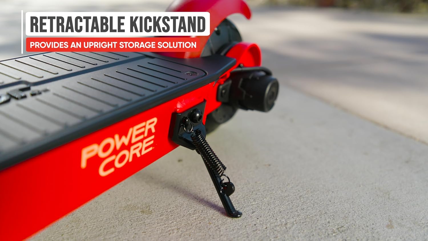 Razor Power Core XLR100 Electric Scooterfor Ages 8+, Up to 10 MPH, 8” Pneumatic Front Tire, 90W Maintenance-Free High-Torque Hub Motor
