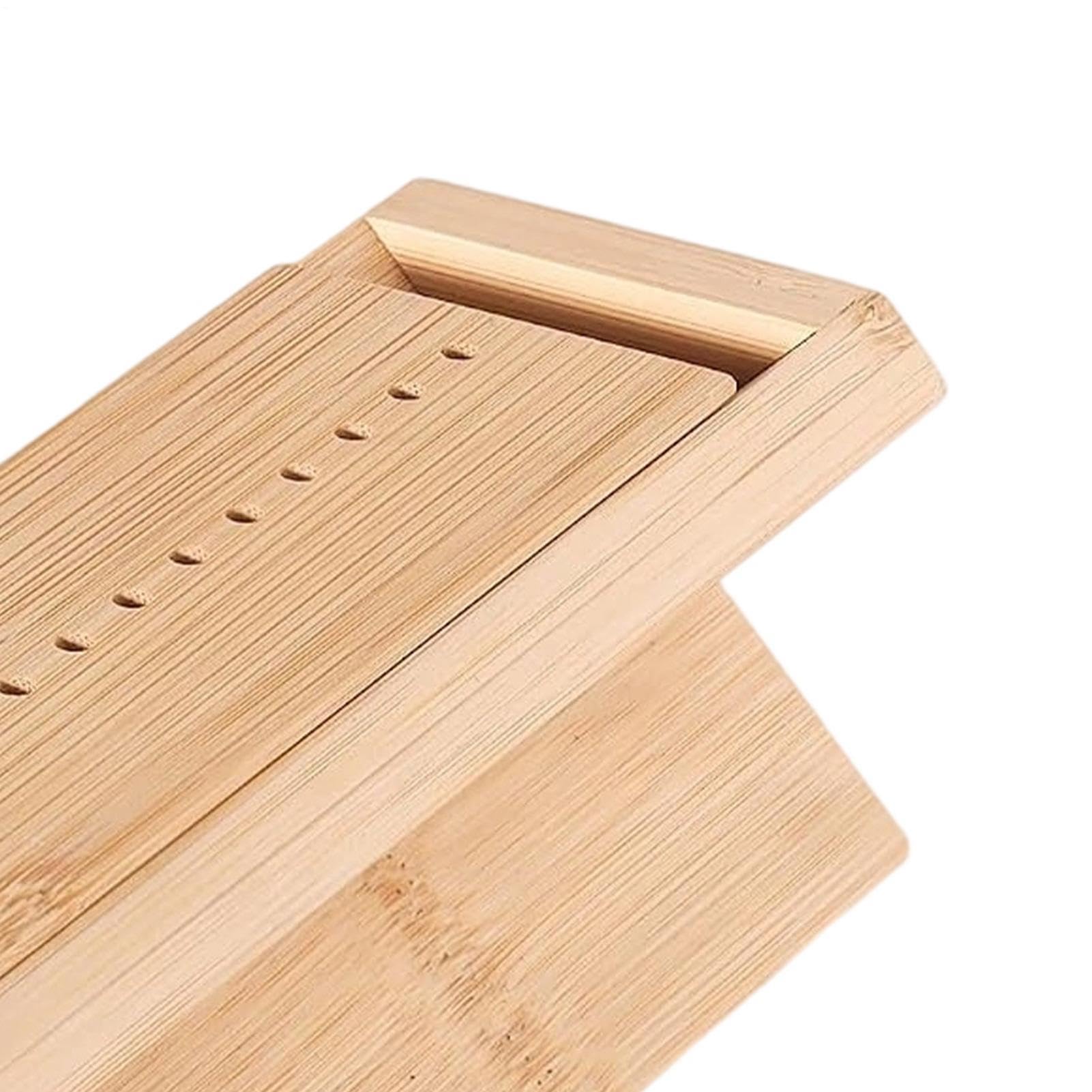 Punzón de encuadernación de madera punzón herramienta para diarios