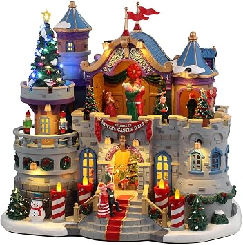 Lemax Santas Castle Gala, with 4.5V Adaptor #45270