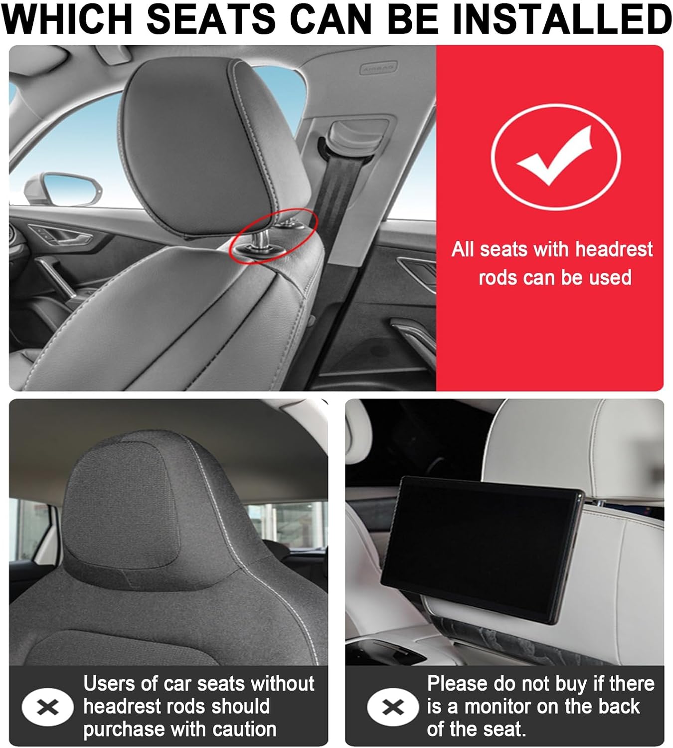 Car Seat Tray Table, Multi-Functional Portable Foldable Car Seat Table Travel Tray, Aluminum Alloy Back Seat Laptop Desk, with Mobile Phone and Tablet Holder, for Working, Writing, Eating, Traveling