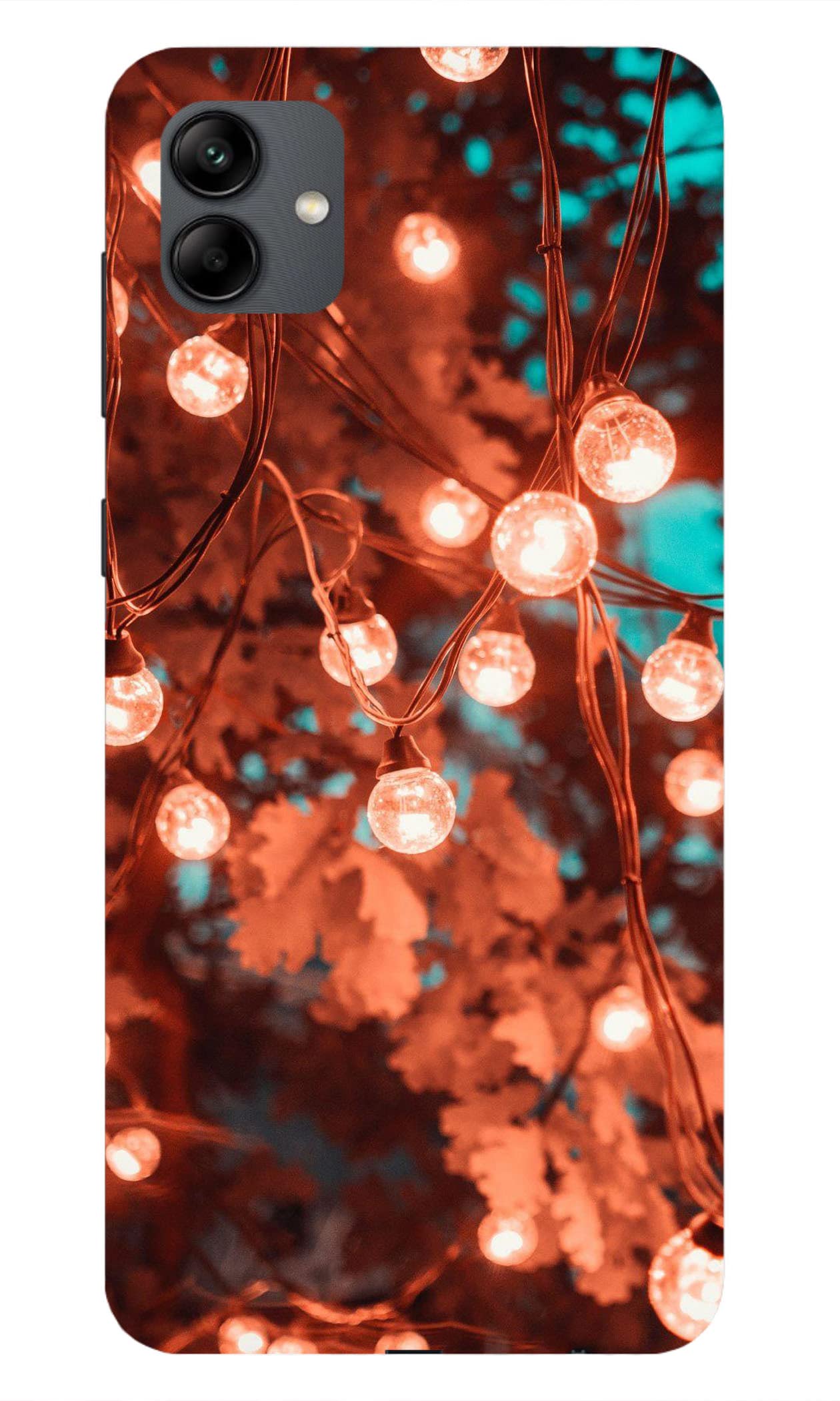 GALACOLORS 3D Lighting Bulbs Designer Back Case Cover for Samsug Galaxy A04-image-49