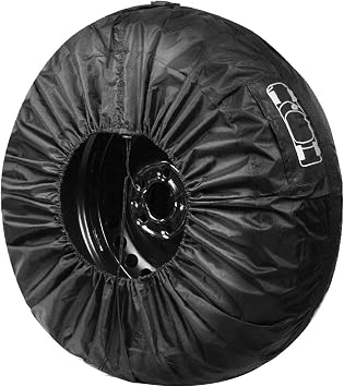 Convenient Carry Case for Car Spare Tyre Tire for PROTECTION Cover Adjustable Bag for Your Spare Wheel (19-23inch)