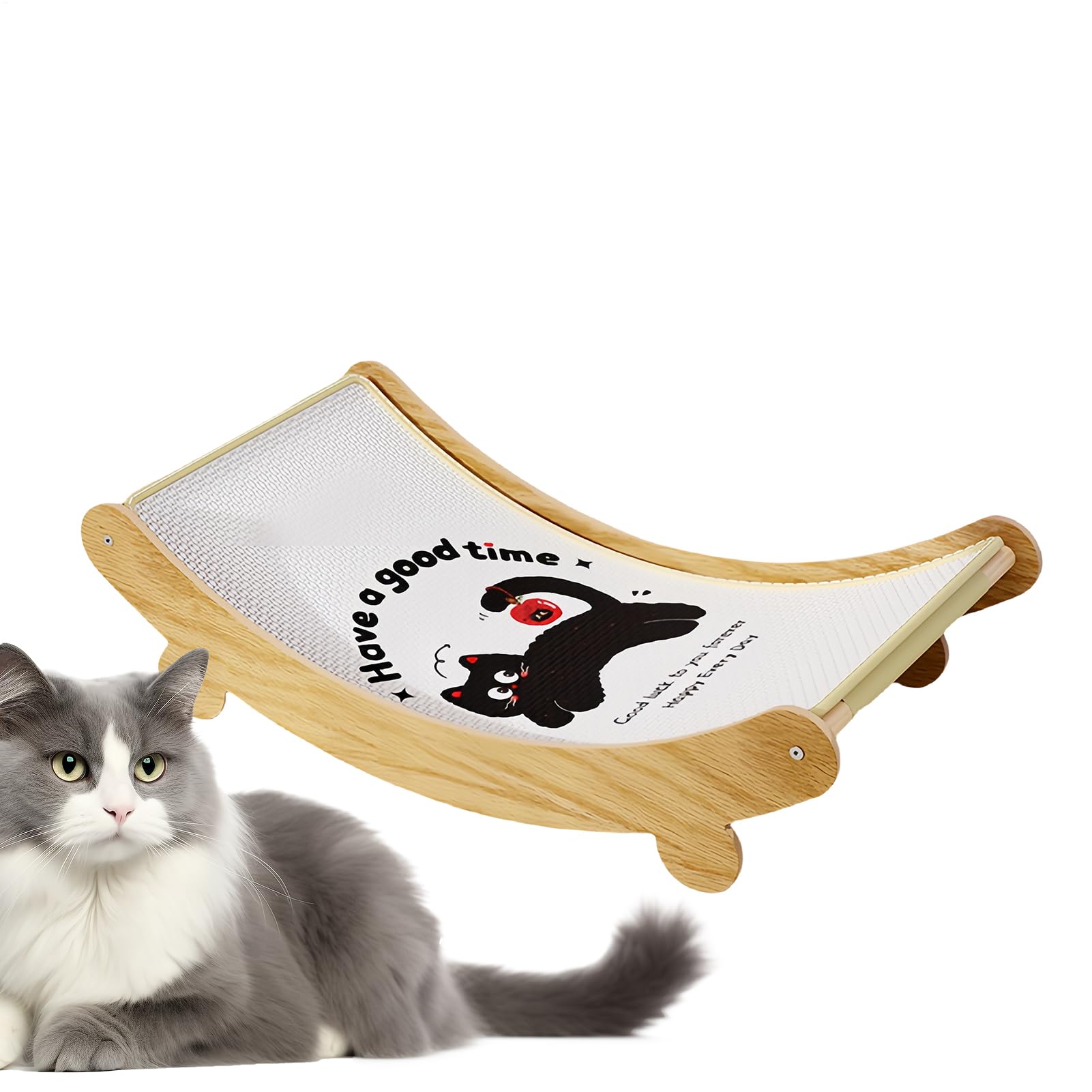 Tapis griffoir pour chat interactif pour protéger les meubles du salon au quotidien