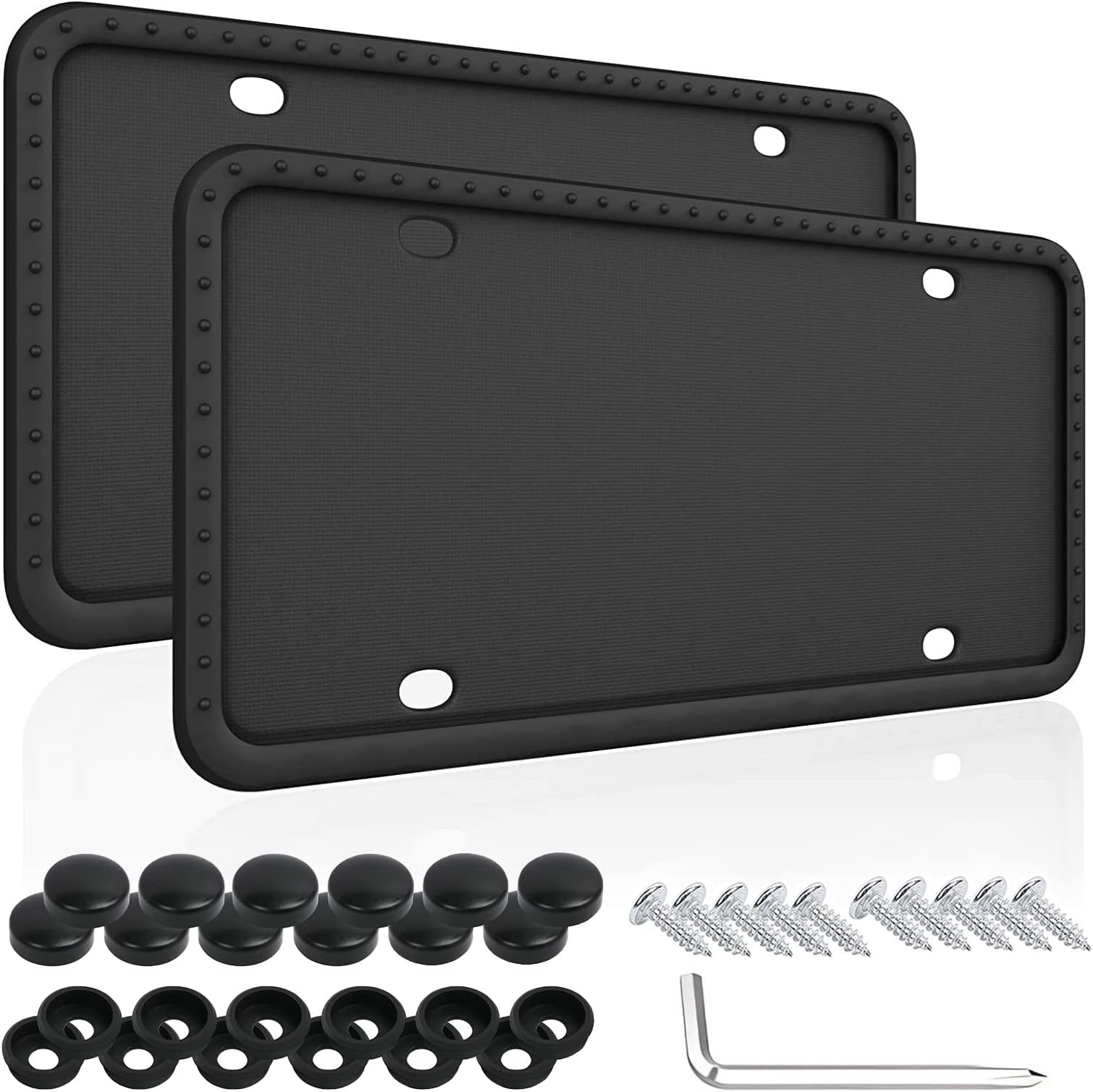 Cruiser Accessories 81200 Cierres de bloqueo para marco de matrícula