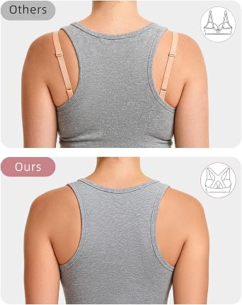 Upushall Racerback Push Up Bras for Women Padded Add 2 Cup T Shirt Front Closure Everyday Bra Seamless
