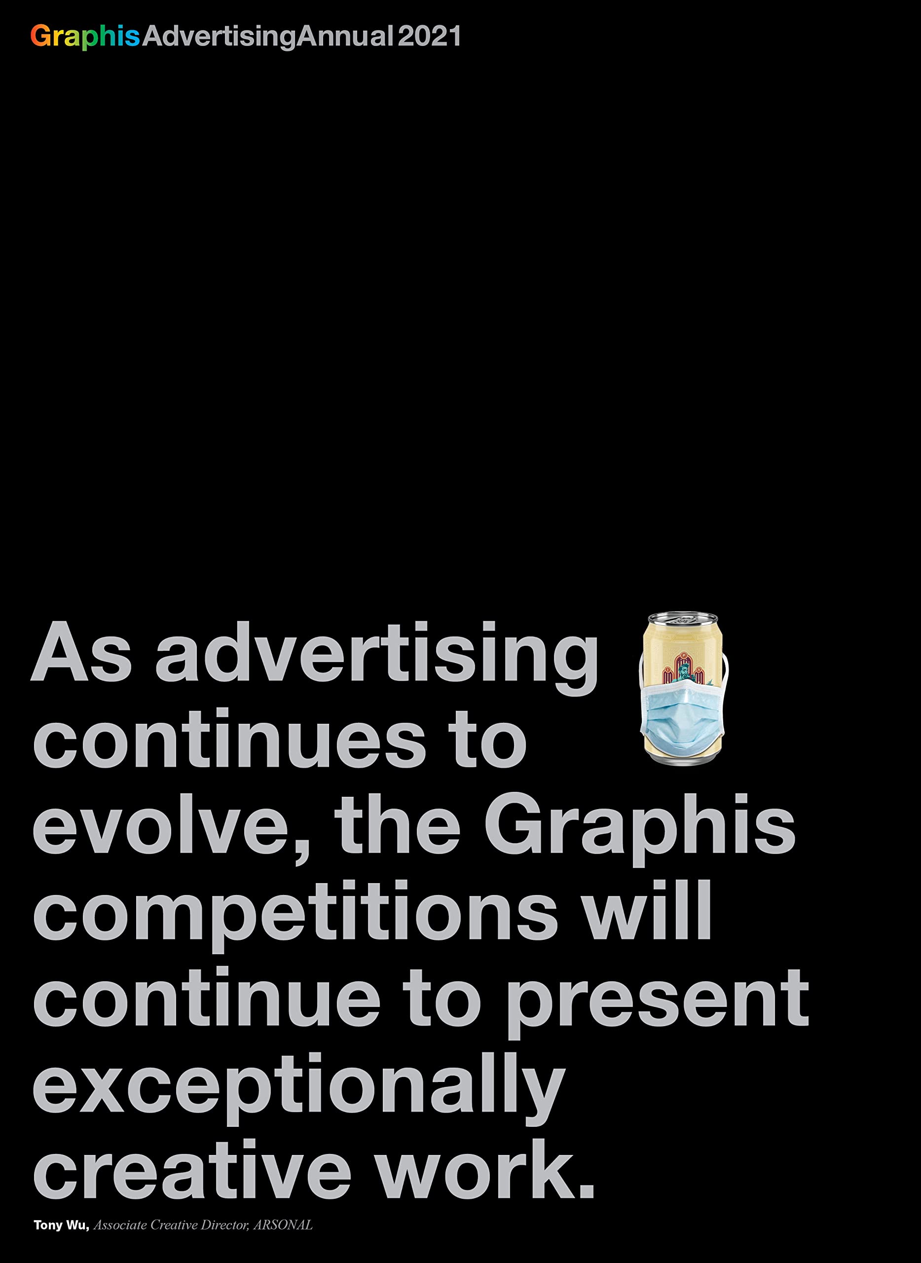 Graphis Advertising Annual 2021 livre de communication marketing visuel et graphisme