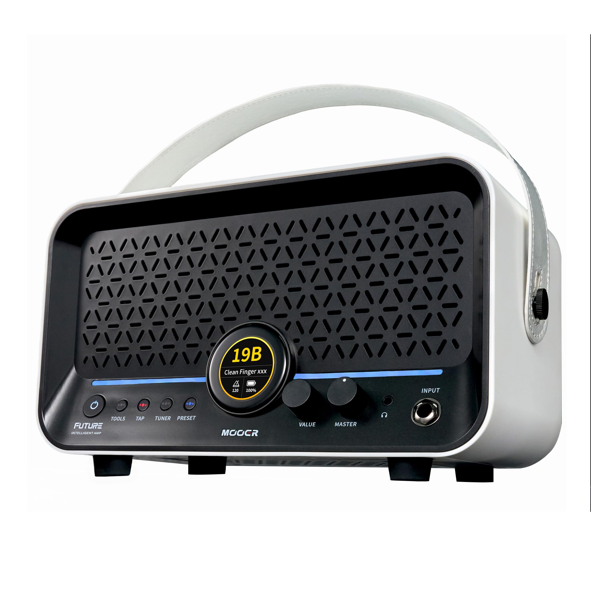 MOOER F15i AI Smart Guitar Amp Touch Screen 15W Reusable Effect Module | 6 Hours Playtime…