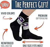 Vista 34 de Lavley Calcetines divertidos para adultos, regalos novedosos y rellenos de calcetines para hombres, mujeres y adolescentes, talla única