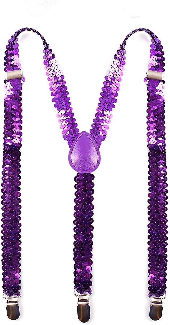Outer Rebel Sequin Suspenders