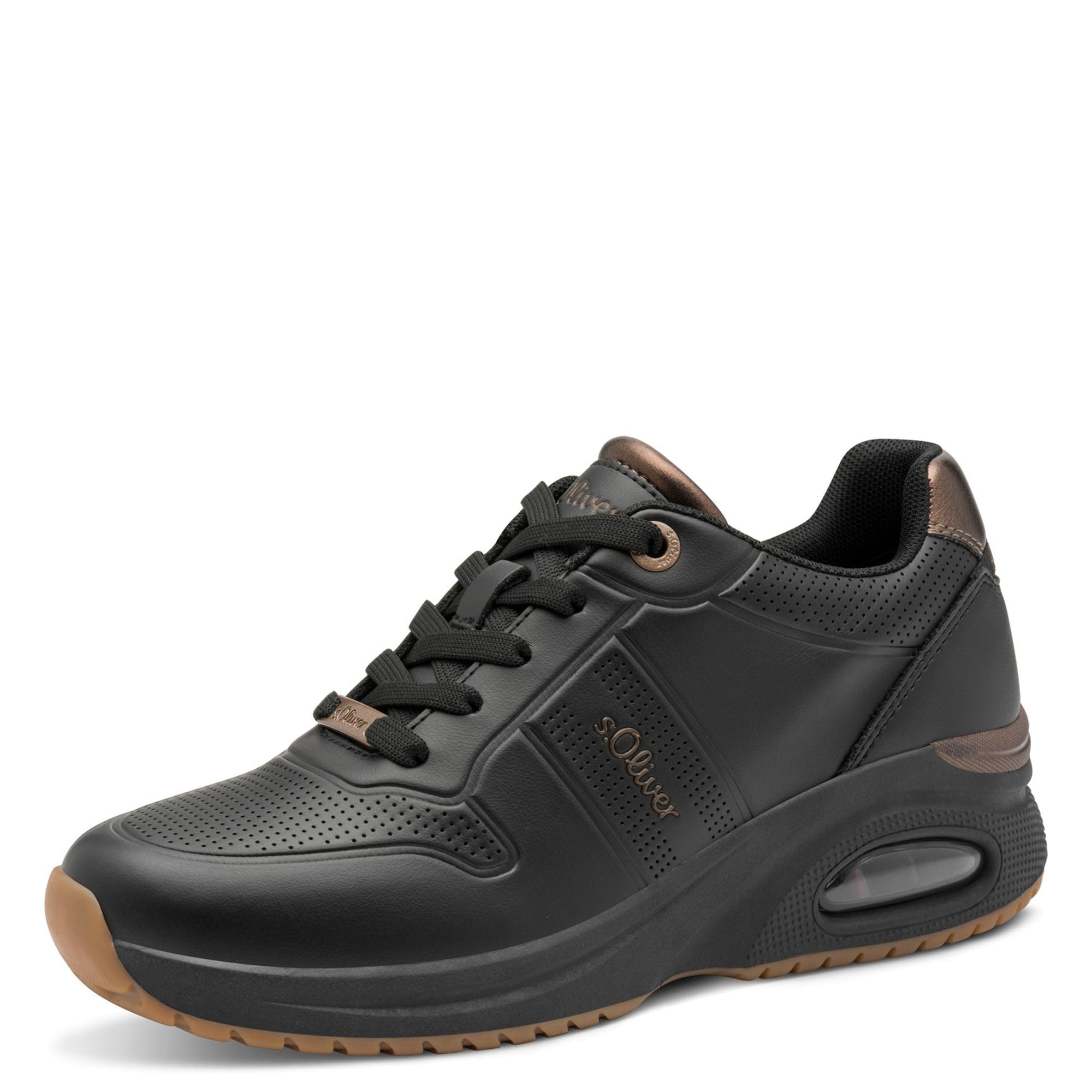 s.Oliver Damen Sneaker flach Sportlich Low Top