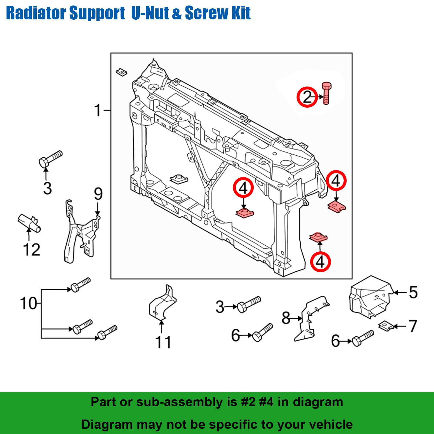 OAUTOO 20Sets M6-1mm Bumper Cover Radiator Support Retainer Under Cover & Splash Shields Bolts & U-Nuts Kit for Mazda 3 5 6 CX-3 CX-30 CX-5 CX-9 GS1E56496A 9GG600616T (Pack of 2)