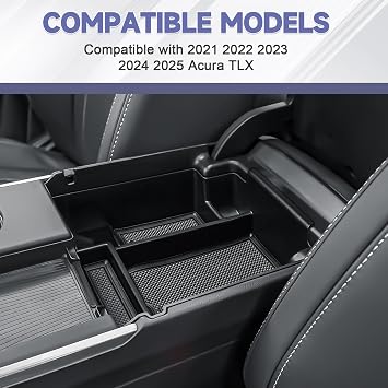 RUNROAD Center Console Organizer Tray For 2021-2025 Acura TLX Accessories