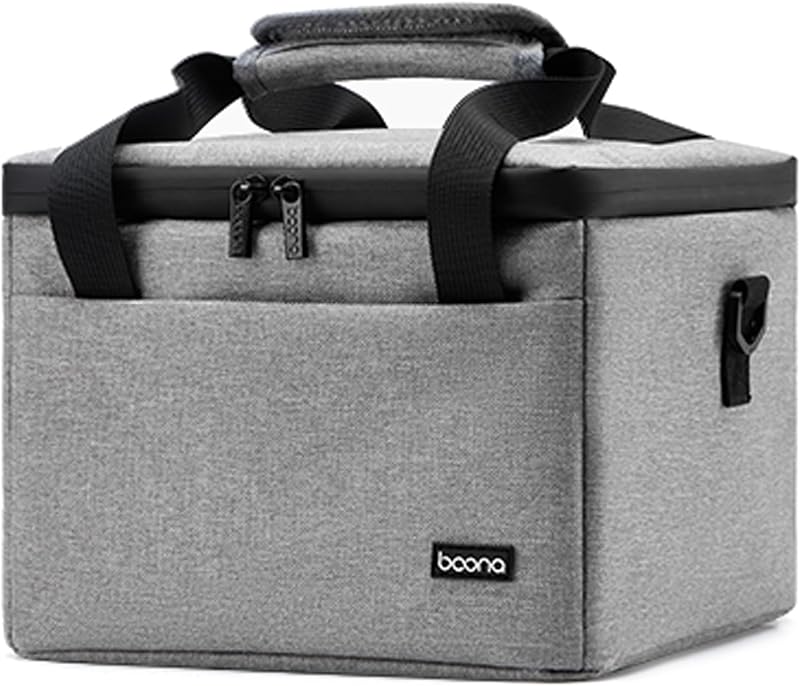 Travel Carry Case for XGIMI Horizon Pro 4K Projector | Oxford cloth protective bag with shoulder straps for convenient projector travel storage.