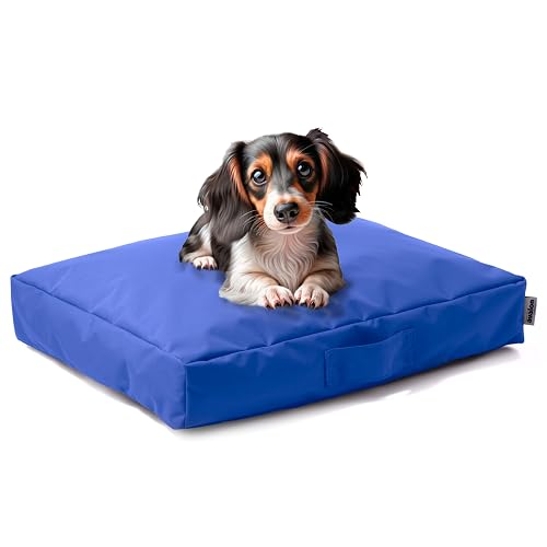 Avalon - Cojín para Perro Desenfundable y Lavable Pequeño en Tejido Jive Antidesgarro Premium, Anatómico…