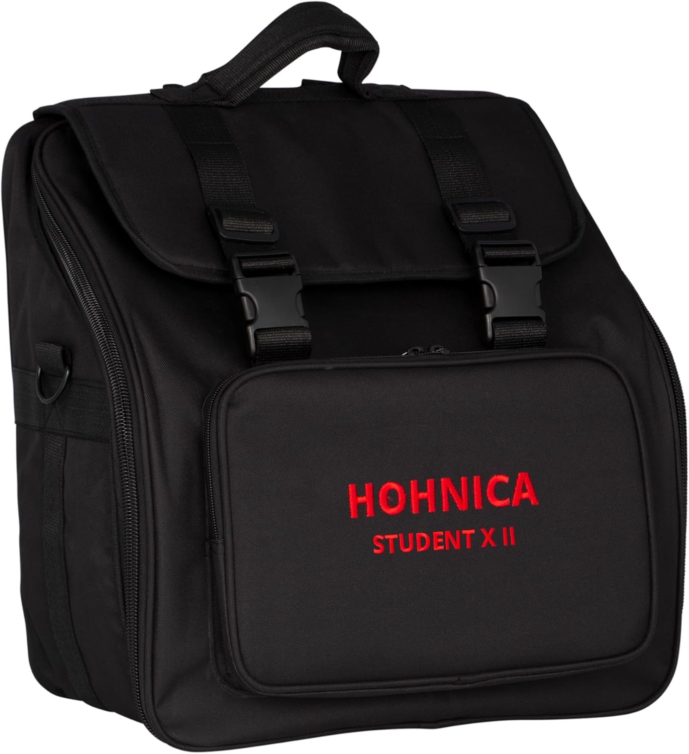 Hohner 44 Key Student XII Piano Accordion (Black)