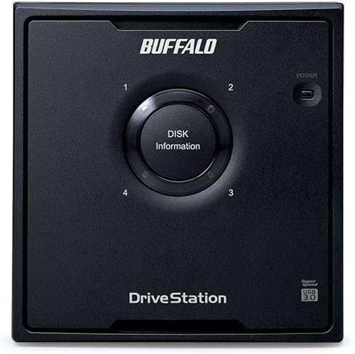 Miniatura 4 de BUFFALO DriveStation Quad 4 unidades de sobremesa DAS 16 TB