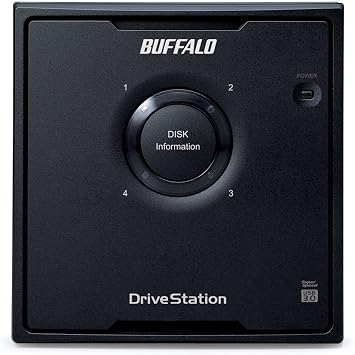 BUFFALO DriveStation Quad 4-Bay 16TB (4x4TB) TAA Desktop External Hard Drive USB 3.2