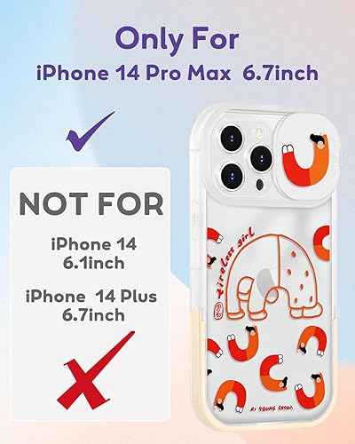 Miniatura 2 de Wazzasoft Funda para iPhone 14 Pro Max para mujer, diseño de mariposas lindas y femeninas, diseño de mariposas azules con cubierta de cámara y