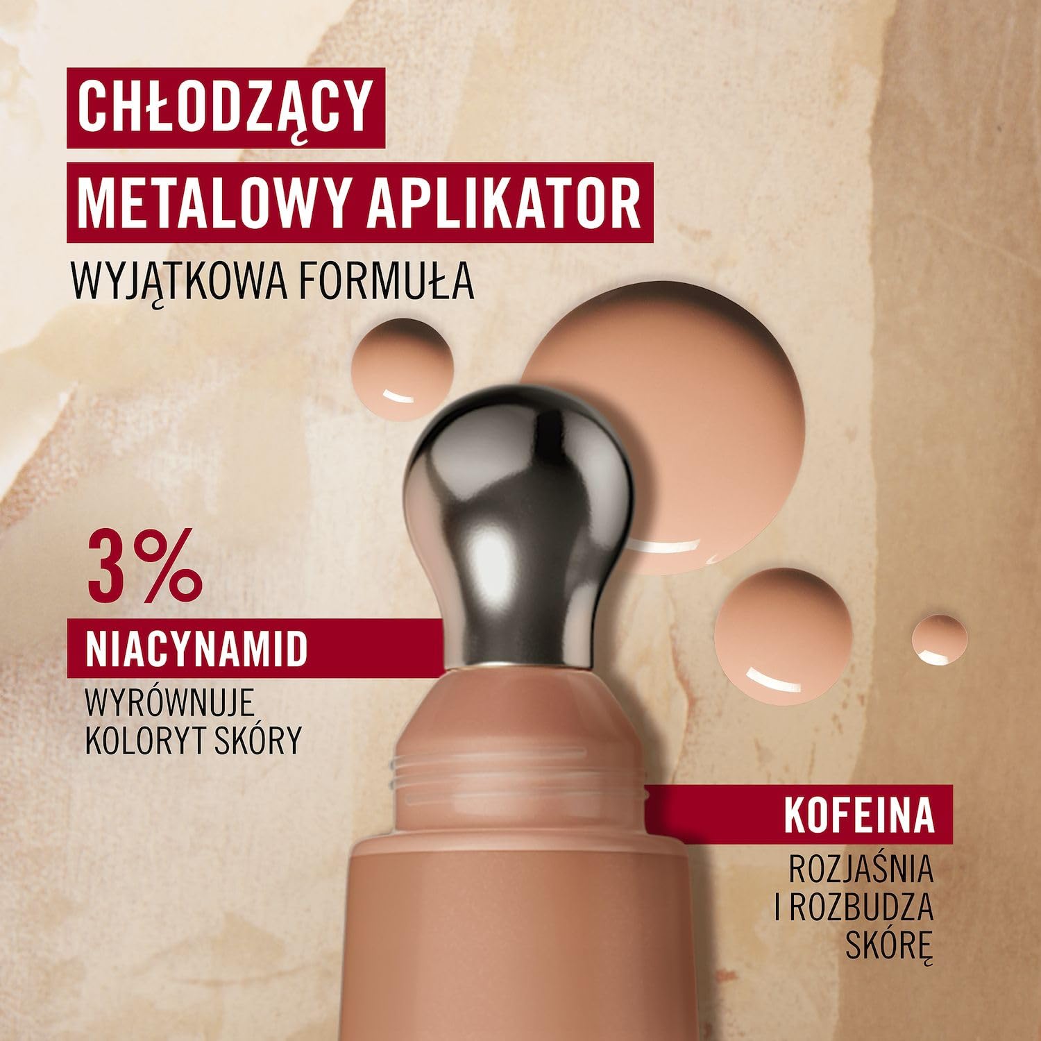 Rimmel Multi Tasker Wake Me Up rozświetlający korektor z masującym aplikatorem, witaminą C i niacynamidem, 30 Light, 20 ml