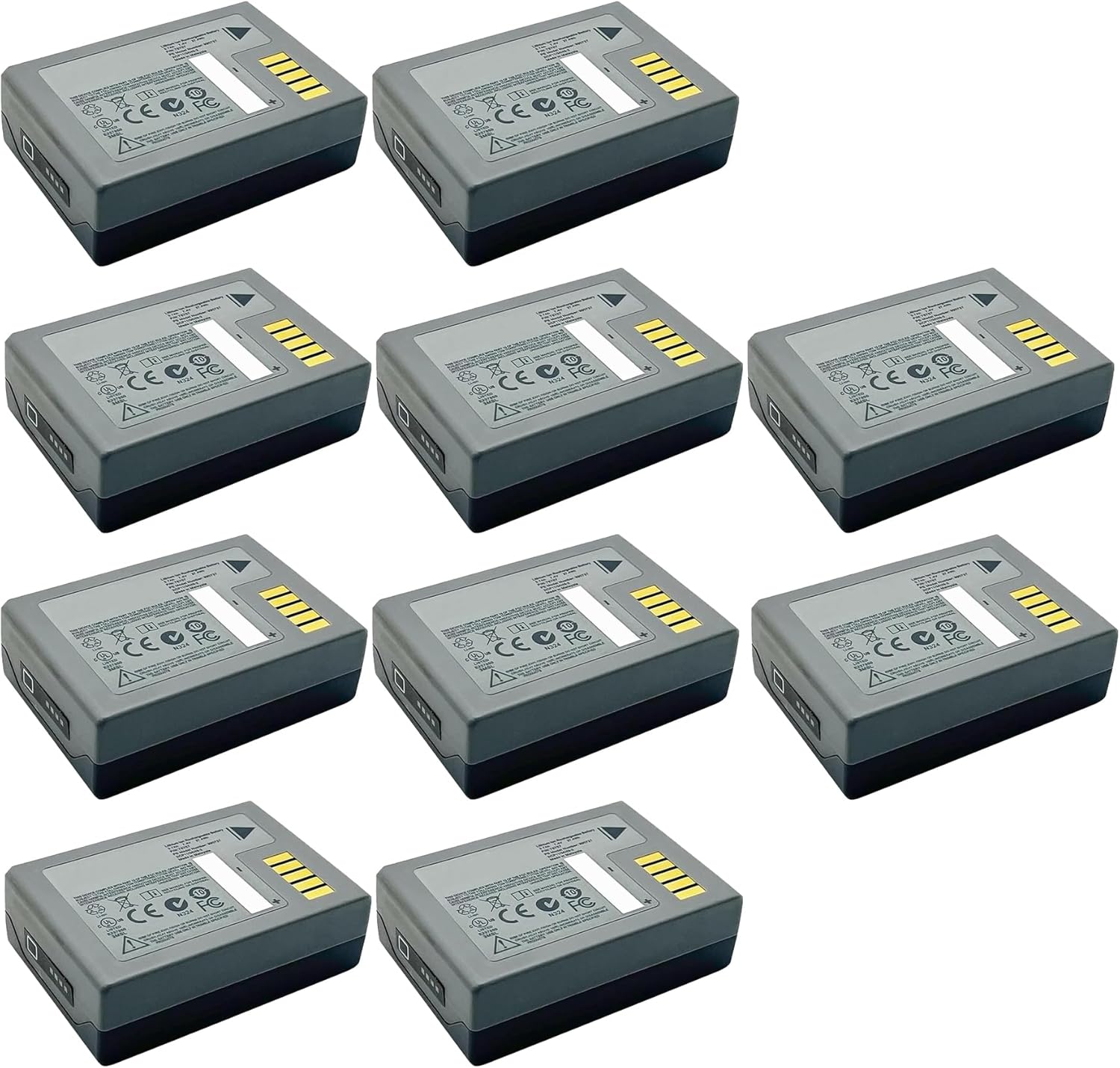10 Pack Replacement Battery for Trimble R10 R12 R12i GPS RTK GNSS Receiver, 7.4V 3700mAh Li-ion 76767 990737 Battery