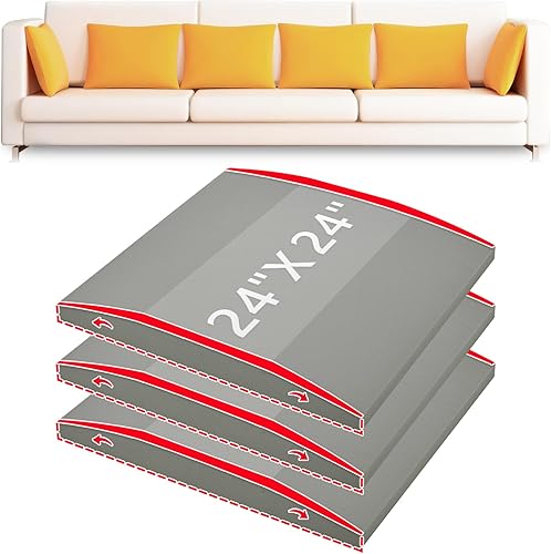 Miniatura 15 de HAVARGO Soporte para cojín de sofá para asiento hundido 20X20X2 pulgadas de espuma de mayor densidad debajo del cojín del sofá con tela de malla