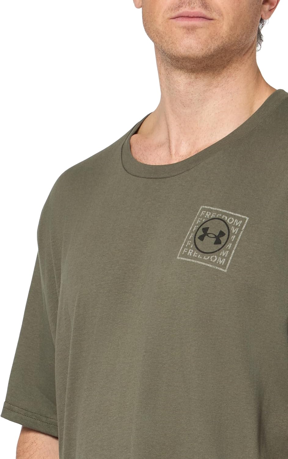Under Armour Mens Freedom Snake Short Sleeve T Shirt - Image 3