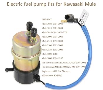 Amazon.com: 49040-1055 Electric Fuel Pump 12V, Replaces for