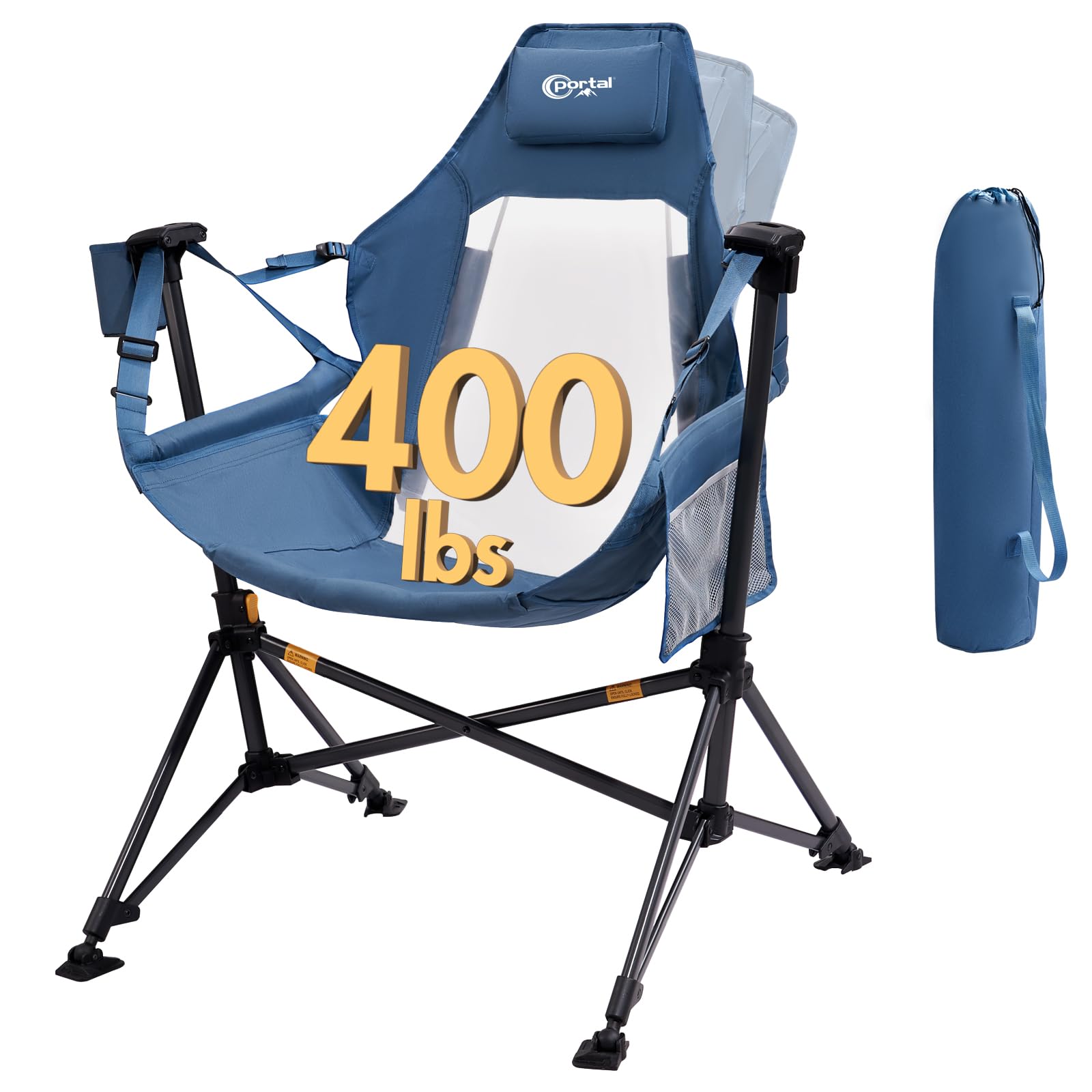 OuterSpa Chaise Hamac De Camping Pour Adultes Avec Dossier