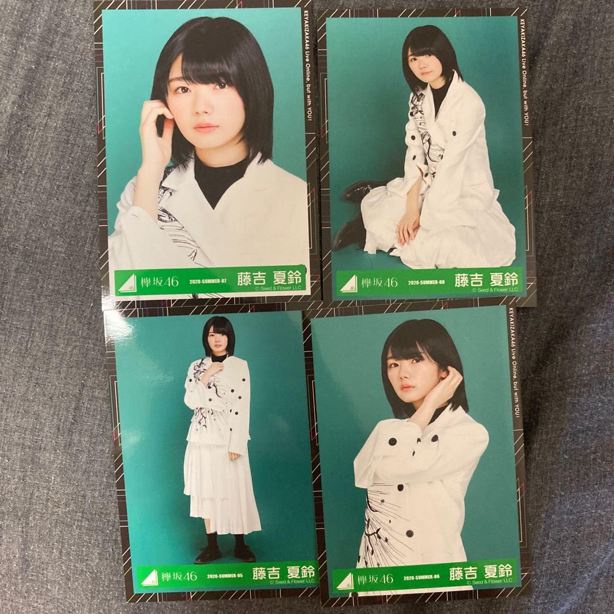 藤吉夏鈴 生写真セット Amazon.co.jp: 櫻坂46 生写真 UDAGAWA GENERATION MV衣装 4種