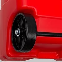 Vista 9 de Scepter Duramax Flo 'N Go Carrito de Gas de 14 Galones, Tanque de Combustible Portátil de 53 Litros y Bomba de Transferencia de Combustible