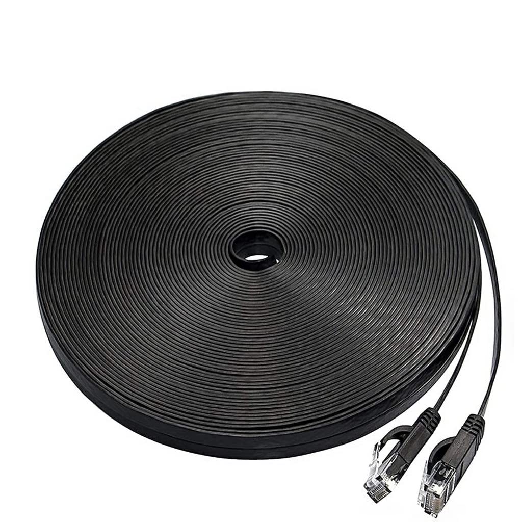 Flat Ethernet Cable RJ45 LAN Networking Patch Cord Network for Computer Router Laptop