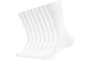 WANDER: Premium Dress Socks for Men, 6-8 Pairs of Classic Comfort