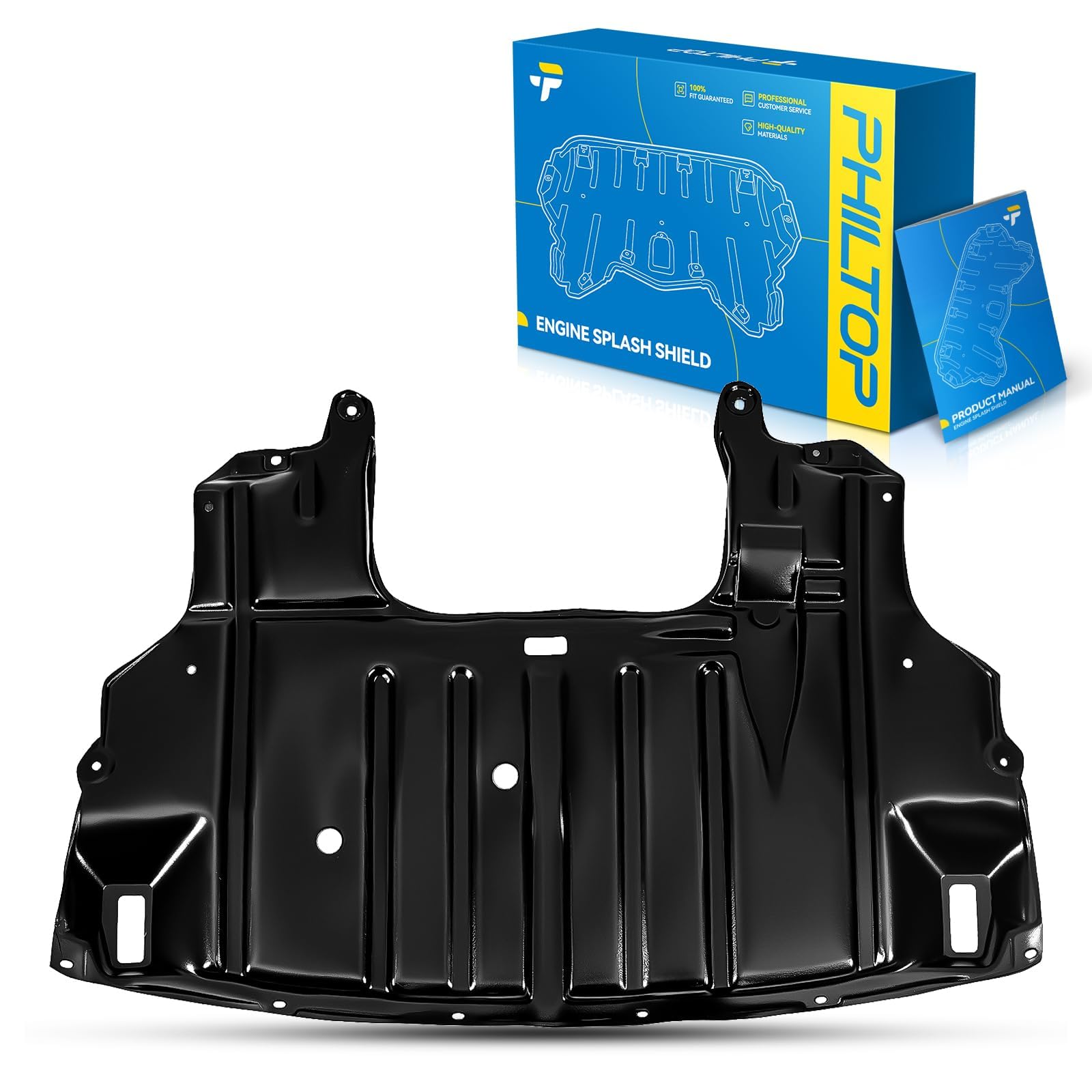PHILTOP Engine Splash Shield Compatible with 1998-2005 Lexus GS300, 1Pc