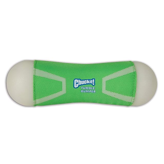 Chuckit Juguetes Para Morder Para Perros Tumble Bumper Max Glow Large