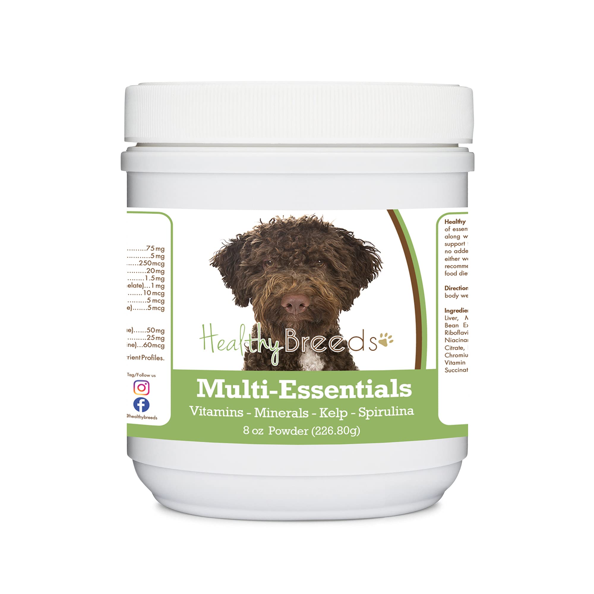Healthy Breeds Lagotti Romagnoli Multi-Essentials Powder for Dogs 8 oz