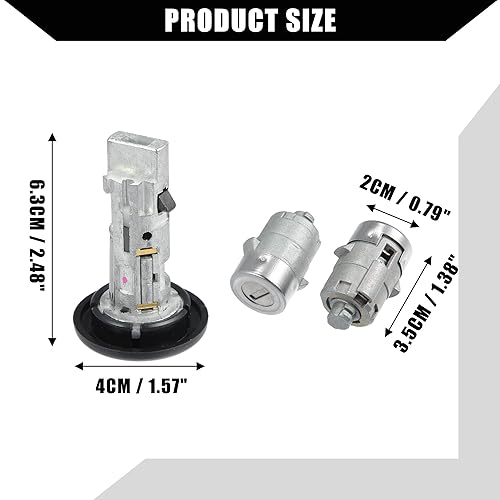 Miniatura 7 de NO.15298923/15298924 / Juego de cerradura de puerta de cilindro de interruptor de encendido exterior/con llaves para Chevy Silverado para GMC