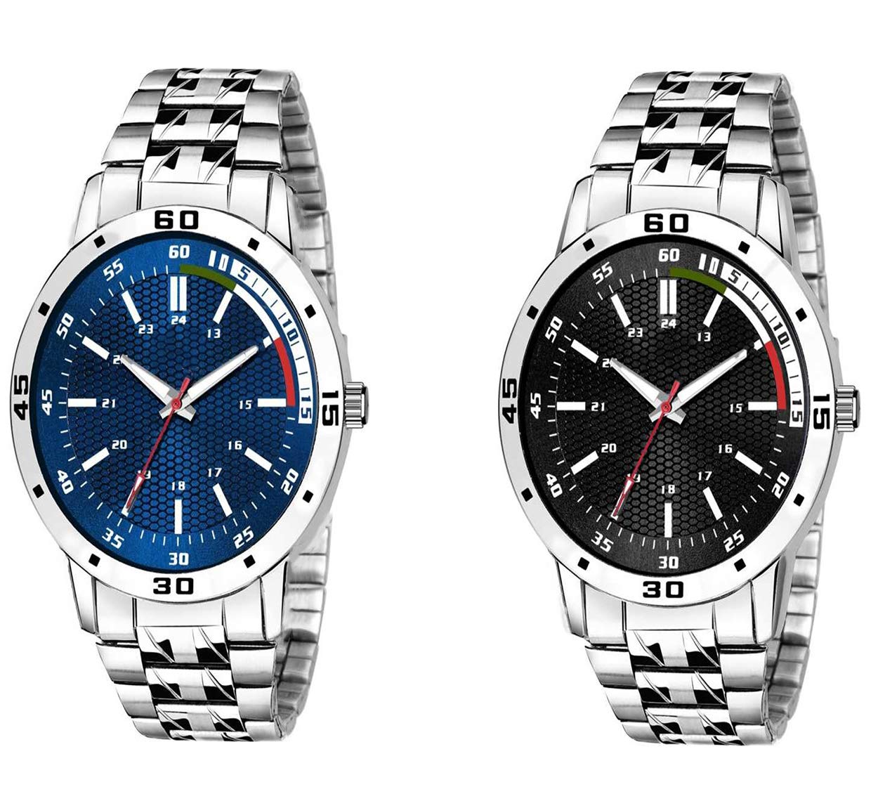 RPS FASHION WITH DEVICE OF R Analogue Boys Watch (Black Dial Silver Colored Strap) (Pack of 2) (B08GG5J37Q) Amazon Price History, Amazon Price Tracker