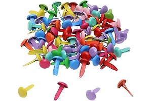 Penta Angel Mini Brads: Colorful Craft Essential